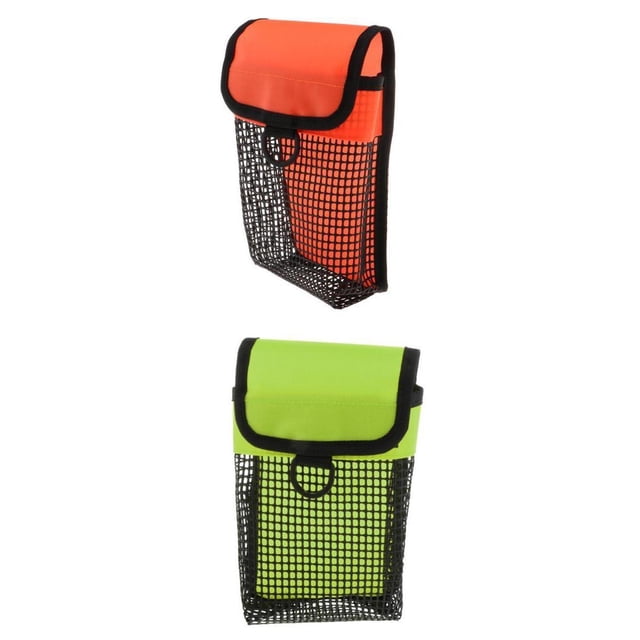 2 Piezas Bolsa de Buceo de Resistencia Nylon SMB de Boya de de Seguridad