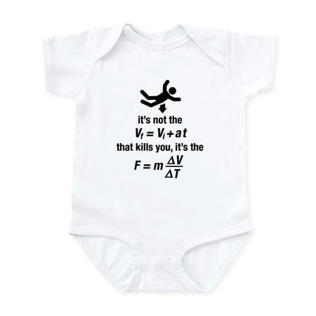 

CafePress - Physics Body Suit - Baby Light Bodysuit