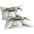 thumbnail image 5 of Buzz Lightyear Duvet Cover Modern 3 Pcs Anime Characters Bedding Set Size Quilt Cover Pattern Bedding Set Double, 5 of 5
