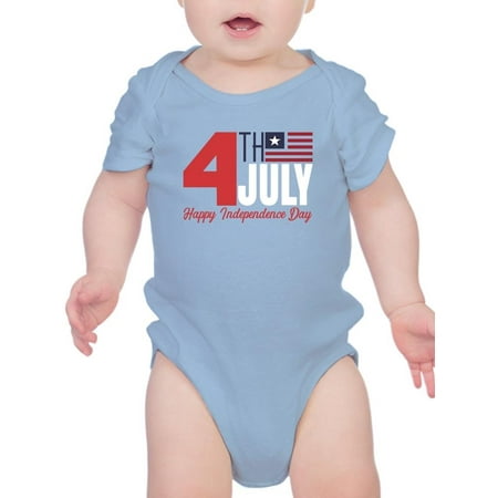 

4Th July Stripes Flag Bodysuit Infant -Image by Shutterstock 6 Months