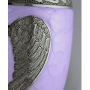 Purple Loving Angel Urns for Cremation Ashes Large Urn XL or Small Keepsake Urns for Adult Cremation Ashes & Urns for Human Ashes for Home or Burial Cremation Urns