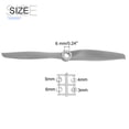 thumbnail image 2 of 2Pcs 6x5.5 Inch Propeller RC Propellers 2-Vane Blades Props Gray with Adapter Rings for RC Airplane Aircraft Prop Replacement, 2 of 7