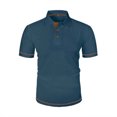 thumbnail image 1 of pstuiky Camisas de manga corta para hombre, Blusa deportiva informal de color liso para hombre, holgada, de manga corta y cuello redondo camisas casuales para hombre xl, 1 of 5