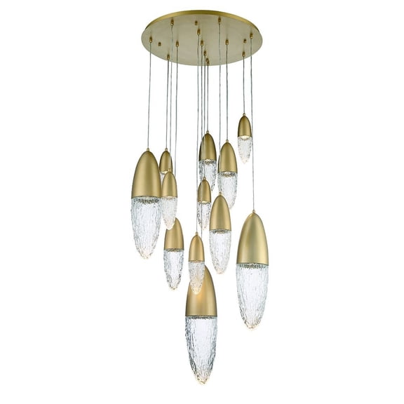 Eurofase Lighting - Ecrou - 60W 12 LED Chandelier In Modern and Contemporary