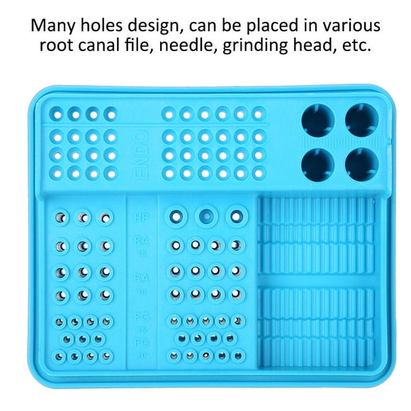 Wchiuoe Drill Organizer, Small Size Eco-Friendly Lightweight High Temperature Resistant Convenient Drill Stand, For Canal File Needle