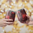 thumbnail image 2 of 12oz Stemless Wine Tumblers Red Controllers Games Icons Black Pattern Vacuum Insulated Stainless Steel Travel Tumbler Cups Mug with Lid and Straw for Champaign,Cocktail,Beer with Cleaning Brush, 2 of 5