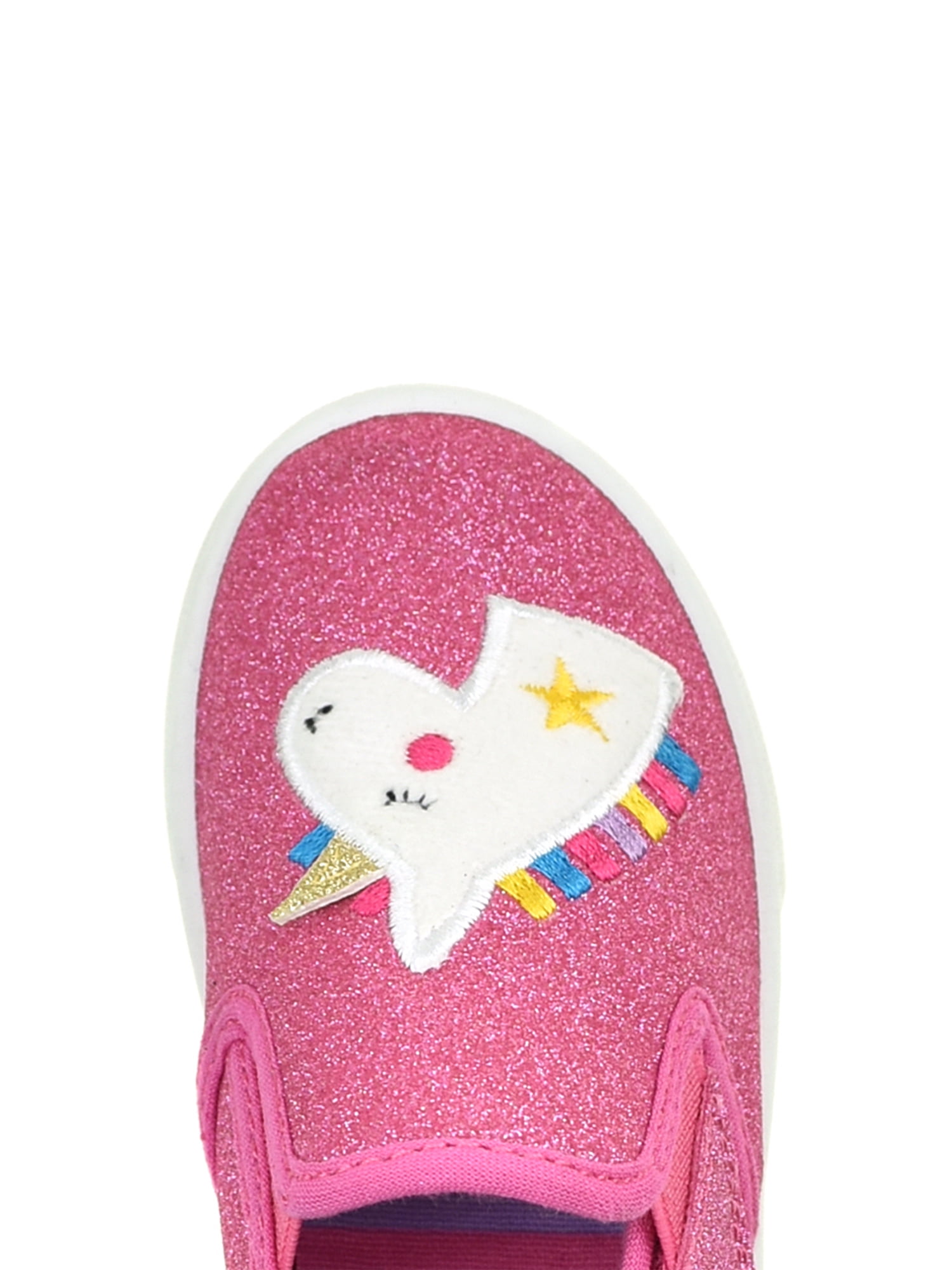 Wonder Nation Toddler Girl Unicorn Fun Casual Twin Gore Sneaker