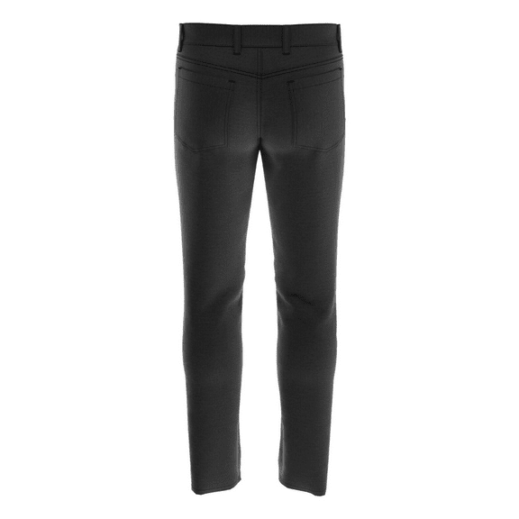 Callaway Apparel Mens 5-Pocket Golf Pant, Black, 36X30