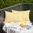 thumbnail image 2 of Yellow Outdoor Pillow Covers 12x20 Set of 2 Outdoor Waterproof Patio Decorative Spring Summer Sofa Bed Garden Balcony Cushion Covers Home Decor Gifts 001A, 2 of 6
