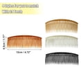 thumbnail image 3 of Vocoste 16 Pcs 24 Teeth Hair Side Combs Large Hair Clips Decorative Comb Bridal Wedding Mixed 4 Colors for Women, 3 of 7