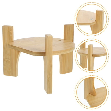 FOMIYES Beverage Dispense Display Shelf Water Dispenser Base Khaki 1Pcs