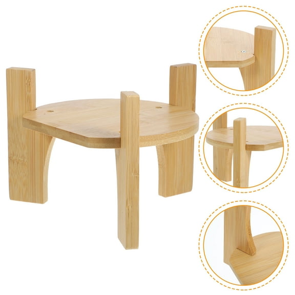 FOMIYES Beverage Dispense Display Shelf Water Dispenser Base Khaki 1Pcs