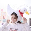 thumbnail image 3 of Gwong Juguete Kawaii Duck Zanahoria Forma Animal Felpa Hat Beanie Girls Cosplay Fiestas Suministros Gwong 30003066, 3 of 7