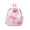 Pink, variant on CAIXIA Mesh Backpack with Large Pockets Cute School Supplies Simple Modern Backpack Anti-Slip Bookbags Outdoor, Hiking, Camping, Sports