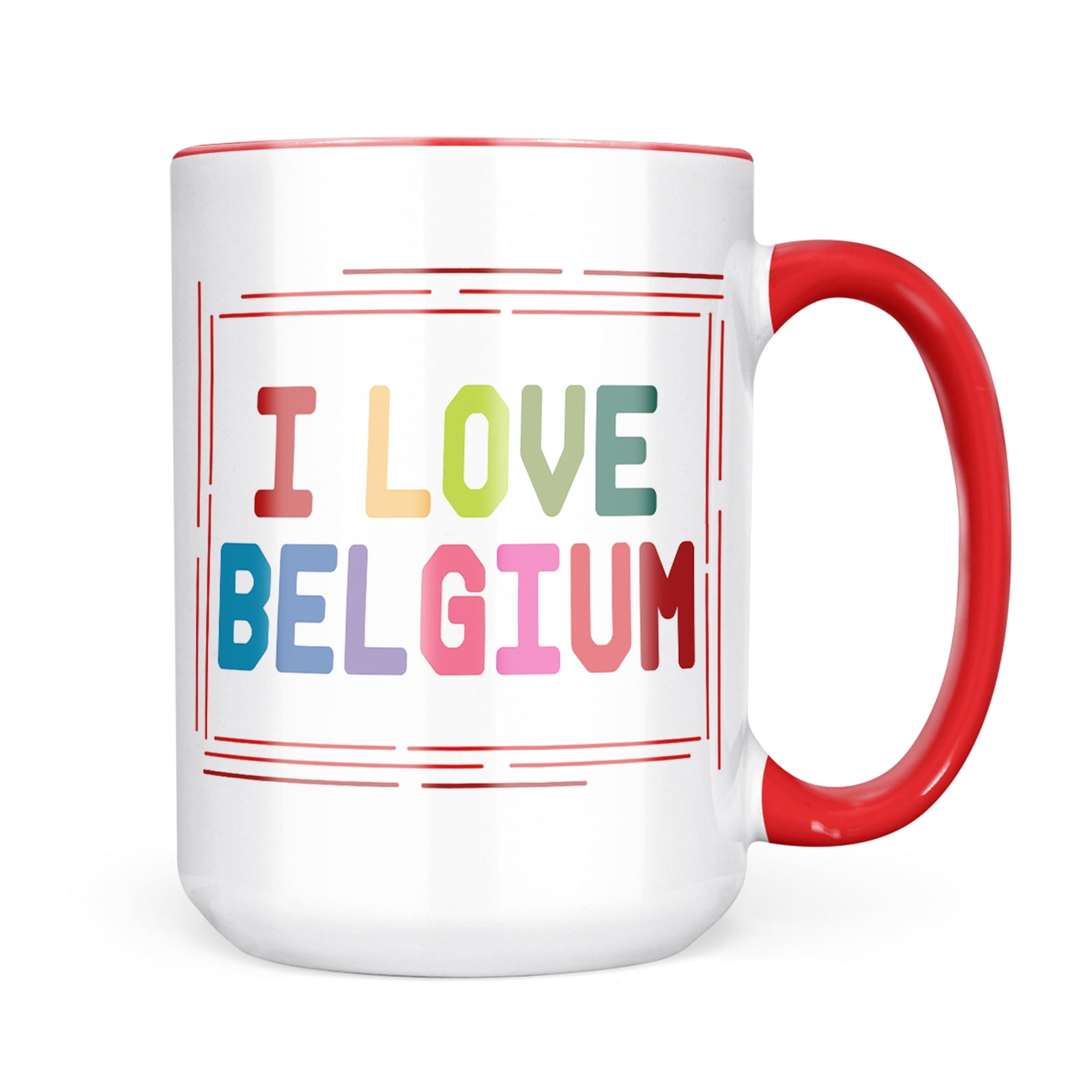 I Love Belgium Mug 
