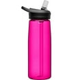 thumbnail image 3 of CamelBak eddy+ BPA Free Water Bottle, 25 oz, Deep Magenta, .75L, 3 of 8
