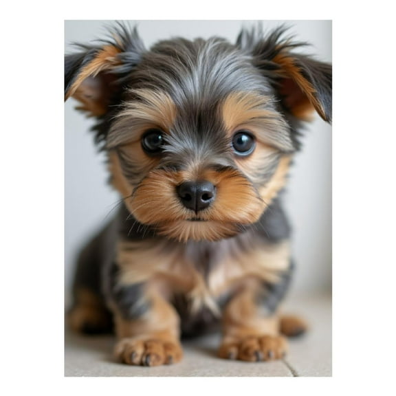 Diamond Art Kit for Adults, Adorable Puppy Portrait Diamond Painting for Adults Beginners, 5D DIY Diamond Art Painting Kits, Colorful Diamond Painting Craft for Home Decor 12x16