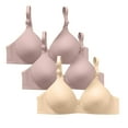 thumbnail image 1 of ManxiVoo Non Underwire Support Bra 3 Piece Set Plus Size Minimizer Anti Sag Comfort Fit for Daily Use L Size Sky Blue, 1 of 6