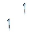 thumbnail image 1 of QualitChoice Assiettes Vaisselle Brosse avec 3 Têtes Brosses Distributeurs ABS en Acier Inoxydable Outils de Nettoyage Multifonctions Bleu 2Set, 1 of 6