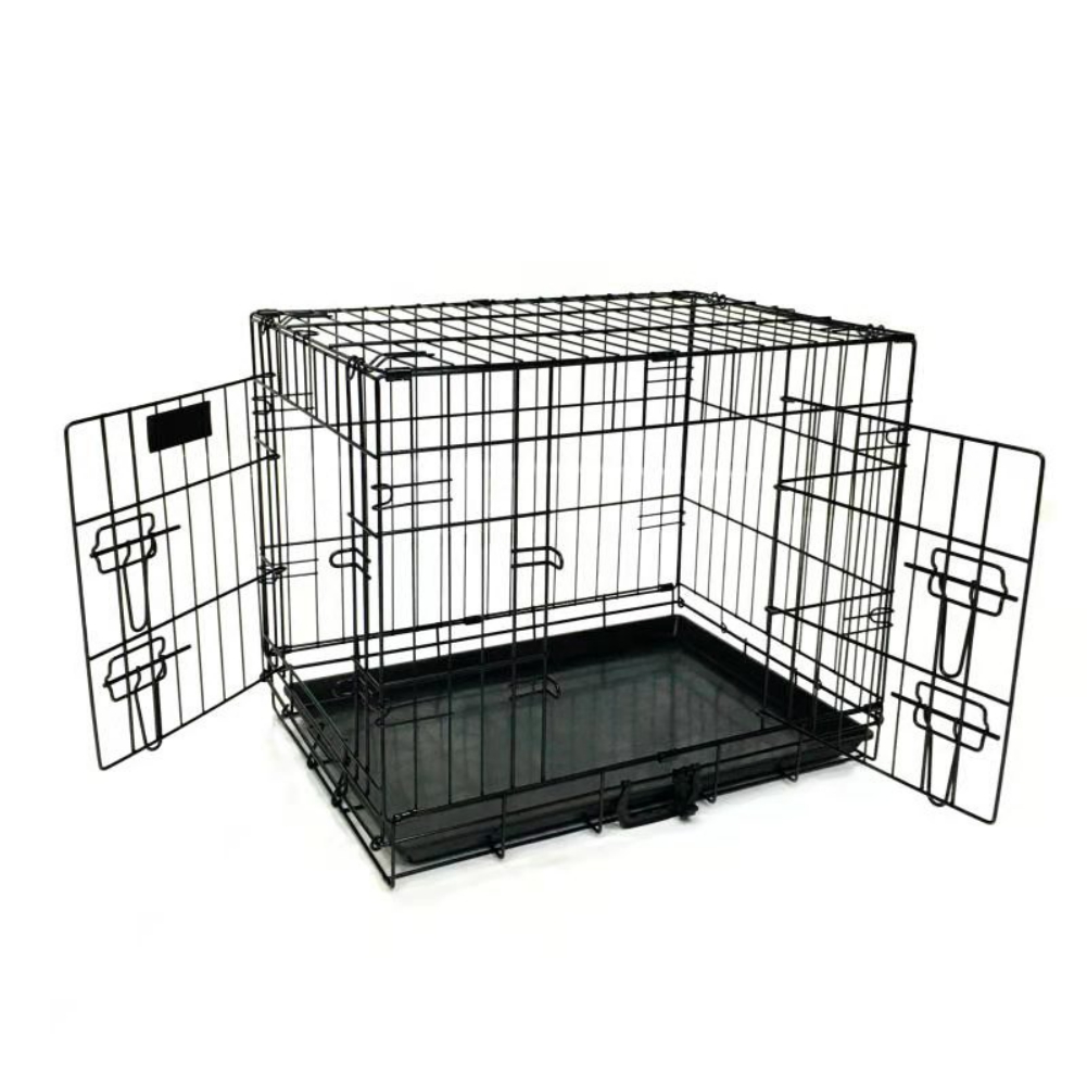 Buy Clearance Sale!Folding Metal Dog Crate; Single Door Life Stages Dog