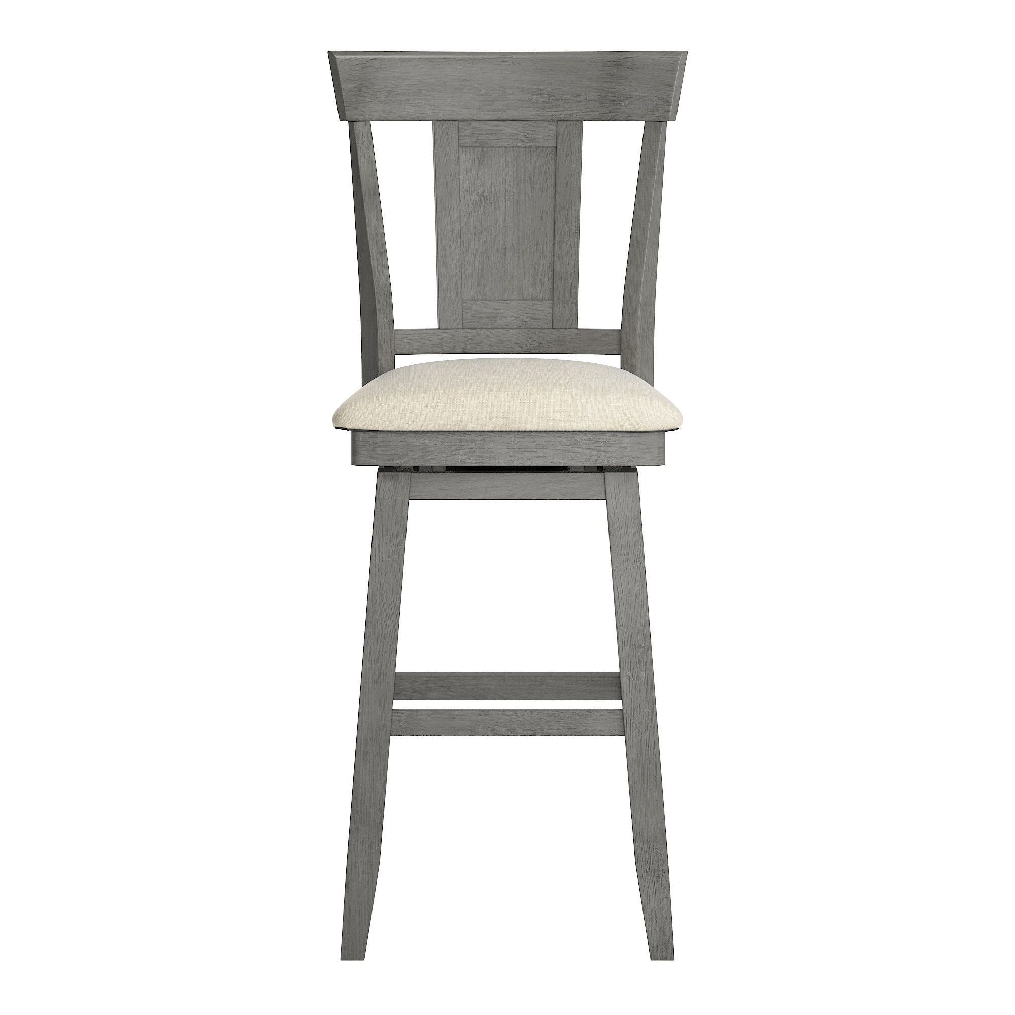 Weston Home Sheena Bar Stool with Swivel, Antique Grey