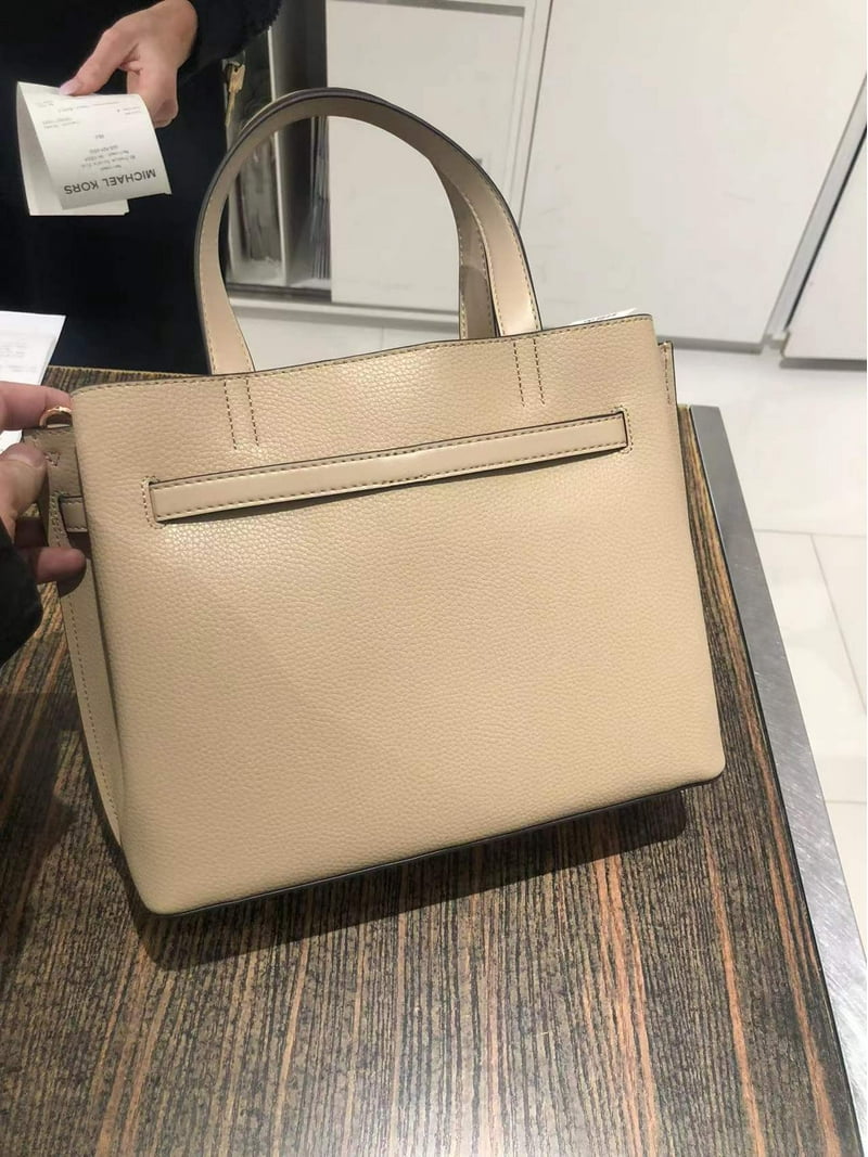Michael Kors 35H0Gu5S7T Emilia Large Pebbled Leather Satchel