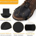 thumbnail image 5 of 2 Pcs Motorcycle Riding Shoe Cover Pad,Rubber Shift Pad Shoes Boots Cover Protector Gear Shifter Shoe Protector,Anti-Skid Motorcycle Shoe Boot Protector Cover, 5 of 5