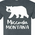 thumbnail image 4 of Inktastic Missoula, Montana White Bear Silhouette T-Shirt, 4 of 5