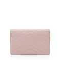 thumbnail image 3 of Pre-Owned Saint Laurent Matelasse Grain de Poudre Monogram Envelope Chain Wallet, 3 of 11