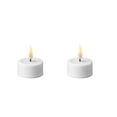thumbnail image 1 of DELUXE HOMEART Bougies Chauffe-Plat LED Blanches 1.65x1.8 Pouces - Lot de 2, 1 of 1