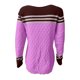 thumbnail image 3 of Puntoco Suéter Suéter De Rayas A Juego De Colores para Mujer Liquidación De Navidad Puntoco Puntoco-3367, 3 of 5