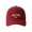 Red, variant on Fgnfyis Men's Adjustable Letter Print Baseball Cap for Outdoor Sports and Casual Fashion Wear Black M