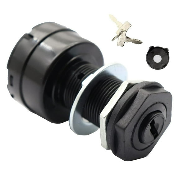 NATEFEMIN Ignition Key Switch for Club Car DS Electric Golf Cart 1996 Up Precedent 2004 Up Starter
