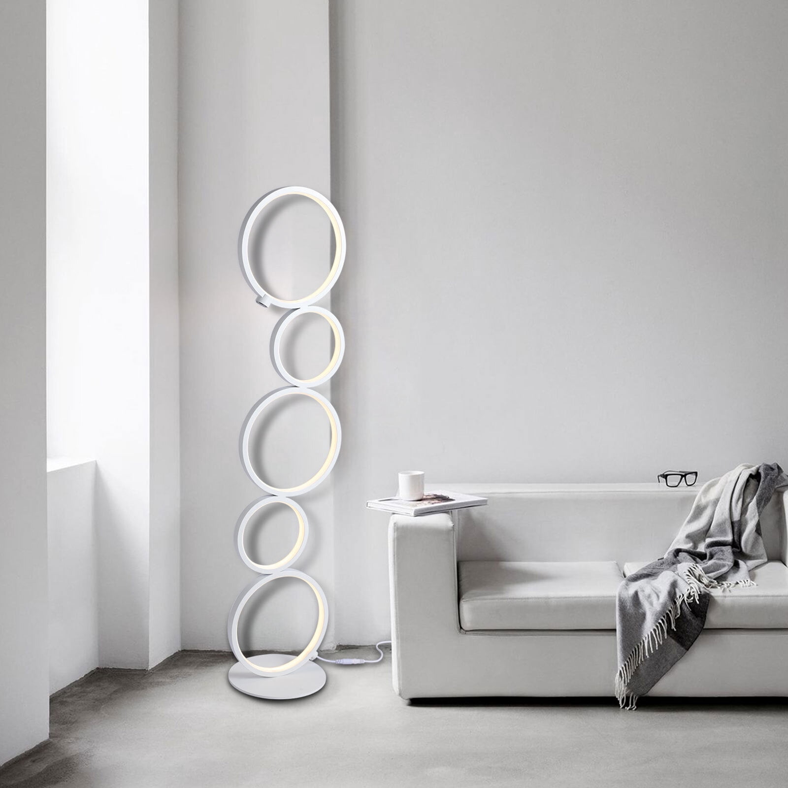 Floor Lamp, Creative Floor Lamp for Living Rooms& Bedrooms, LED Standing Lamp Dining Room, Children's Room, Kitchen, Hotel, Coffee Shop