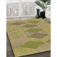 thumbnail image 2 of Ahgly Company Indoor Square Patterned Metallic Gold Area Rugs, 8' Square, 2 of 6
