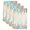 Brown Green, variant on Blue Coastal Kitchen Towels Set of 4, Summer Nautical Beach Coral Starfish Absorbent Dish Towels for Kitchen, Microfiber Hand Towel, Quick Drying Tea Towel for Cleaning Decorative Dishcloths