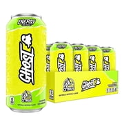 GHOST Zero Sugar Energy Drink, Citrus, 16 oz Can, 12 Pk