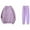 Purple 2 piece outfits for women, variant on Usmixi Tracksuits Set for Women 2 Piece Outfits Women Casual Crewneck Sweatshirt and Drawstring Jogger Sweatpant Sweatsuit Sets with Pocket Ladies Solid Workout Lounge Sets Clearance Under $10