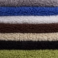thumbnail image 5 of Lavish Home 64-28-I Body Soft Sherpa Pillow Cover with Zipper - Ivory, 5 of 8