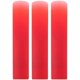 thumbnail image 3 of Synthetic Reeds Clarinet 3Pcs Clarinet Reeds Musical Practice Red Resin Replacement, 3 of 4