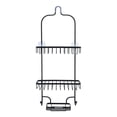 thumbnail image 1 of Organizador Para Regadera Bath Accents Acero Negro 3 Charola, 1 of 3