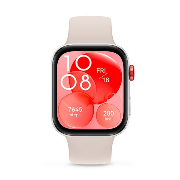 Reloj Inteligente Huawei Watch Fit 3 AMOLED 1.82 Pulgadas Ultradelgado iOS Android Blanco