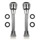 thumbnail image 1 of Extensores de grifo ZHAOCHENG 2 piezas 360 grados flexibles para fregadero de cocina, 1 of 5