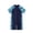 Blue, variant on KYAIGUO 3-10Y Kids Toddler One Piece Swimsuits for Boys Girls Short Sleeve Rash Guard Beach Bathing Suit UPF 50 Zipper Front Floral Swimwear