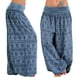 thumbnail image 2 of WILLBEST Pantalones Casuales para Mujer, con Estampado de Banda Holgada, Cómodos, de Corte Ancho, para Uso Diario. Chica, 2 of 6