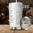 thumbnail image 3 of Spreadsheet Shortcut Tumbler 20 Oz - Office Mug, Accountant, CPA Gift, Tax Prep Travel Coffee Mug - Gifts for Accountant, Coworkers, Friends, 3 of 7