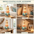 thumbnail image 5 of DIY Lighted Sea Glass-Style Lighthouse Kit Collection, DIY Sea Glass Lighthouse Kit with Pieces & Guide, Adults Craft Kit, Handmade Ocean Beach Decor Gift for Craft Lovers, 5 of 9