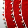 thumbnail image 5 of National Tree Company  52 in General Store Collection Red Velvet Tree Skirt - 52 in, 5 of 5