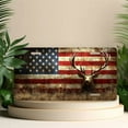 thumbnail image 4 of Elk in Front of American Flag Front License Plate, Metal License Plate, Funny Standard Plates Personalized Novelty Decorative For Men/Women/Boys/Girls Car 6×12 Inch, 4 of 6