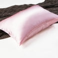 thumbnail image 7 of NT Bay 100% Mulberry Silk Toddler Pillowcase 1 Pack, Natural Travel Pillow Cover, 13" x 18", Pink, 7 of 7